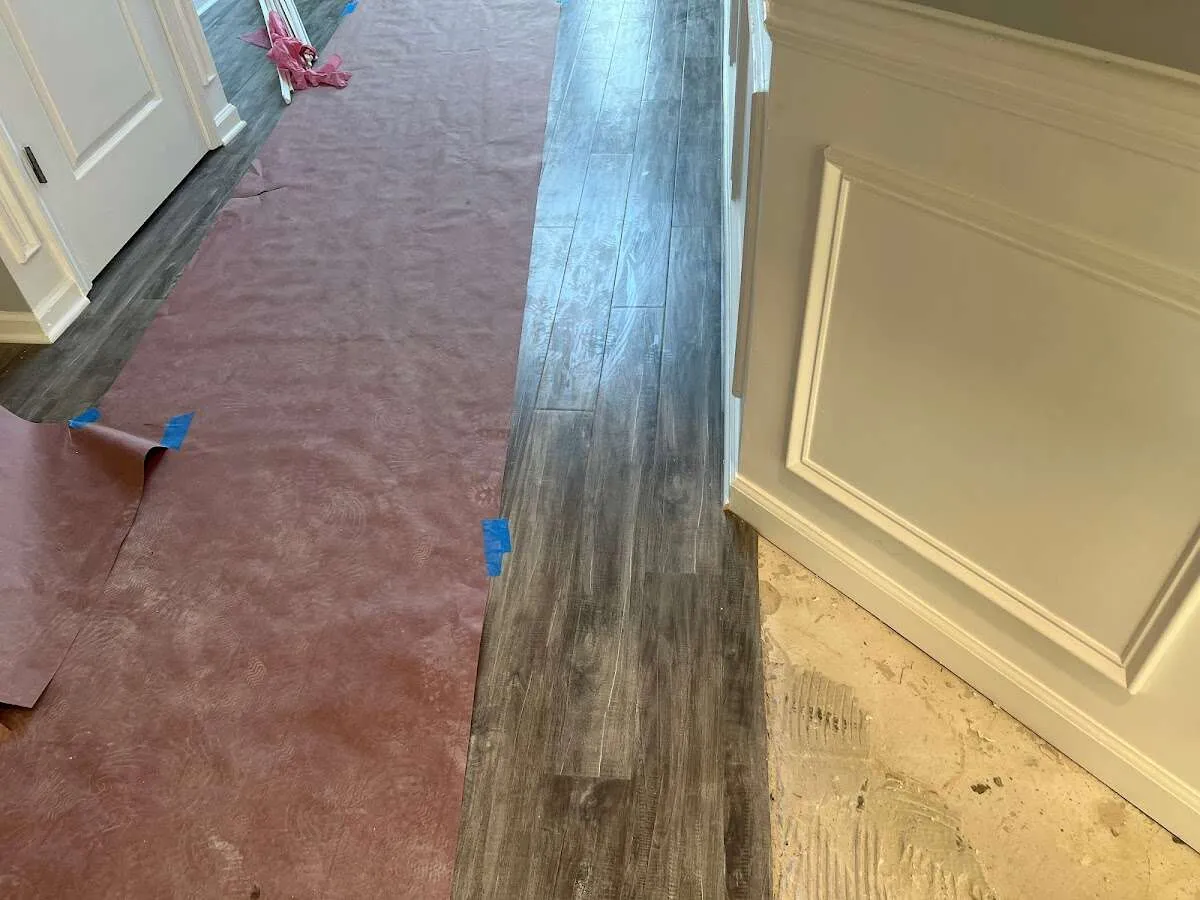 Completed marble shower restoration in Jacksonville